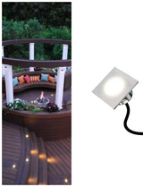 Stainless Steel 4W Low Voltage Recessed LED Deck Light for Outdoor Floor Yard Square Top-(MLR-SSG10~12)